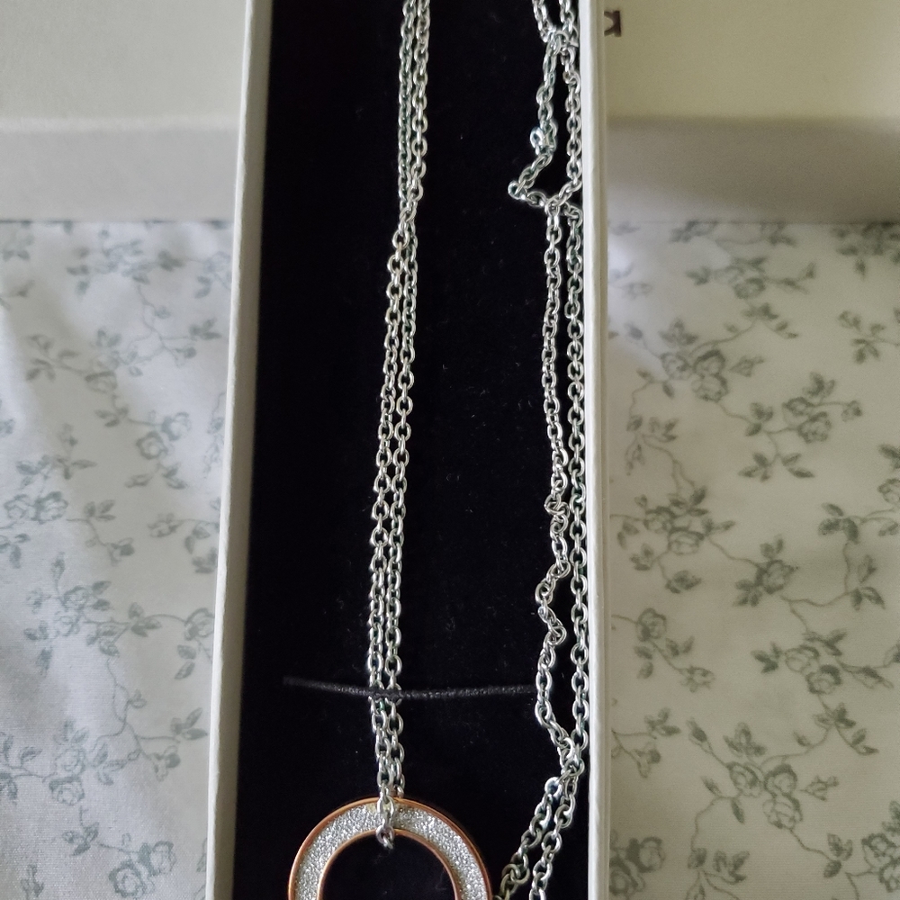 Rebecca Earrings & Necklace Sterling 18k Bronze - Picture 5 of 16